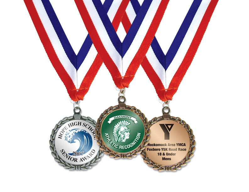 Stock Round Medals