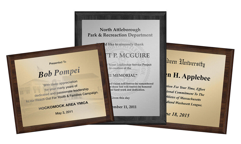 RP Text Plaques