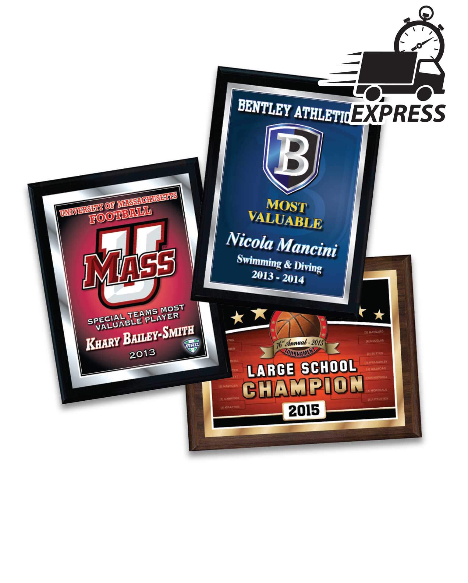 Express Medals Various Styles of Personalized Volleyball Award Plaques Trophy Prize Gift 